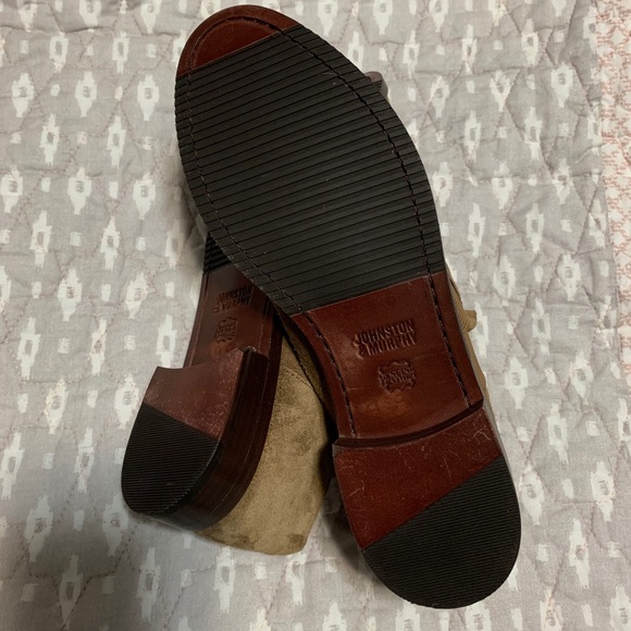 JOHNSTON & MURPHY Genuine Suede Chelsea Booties - Picture 2 of 5